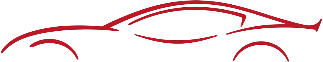 SWR - Performance sports car line art logo